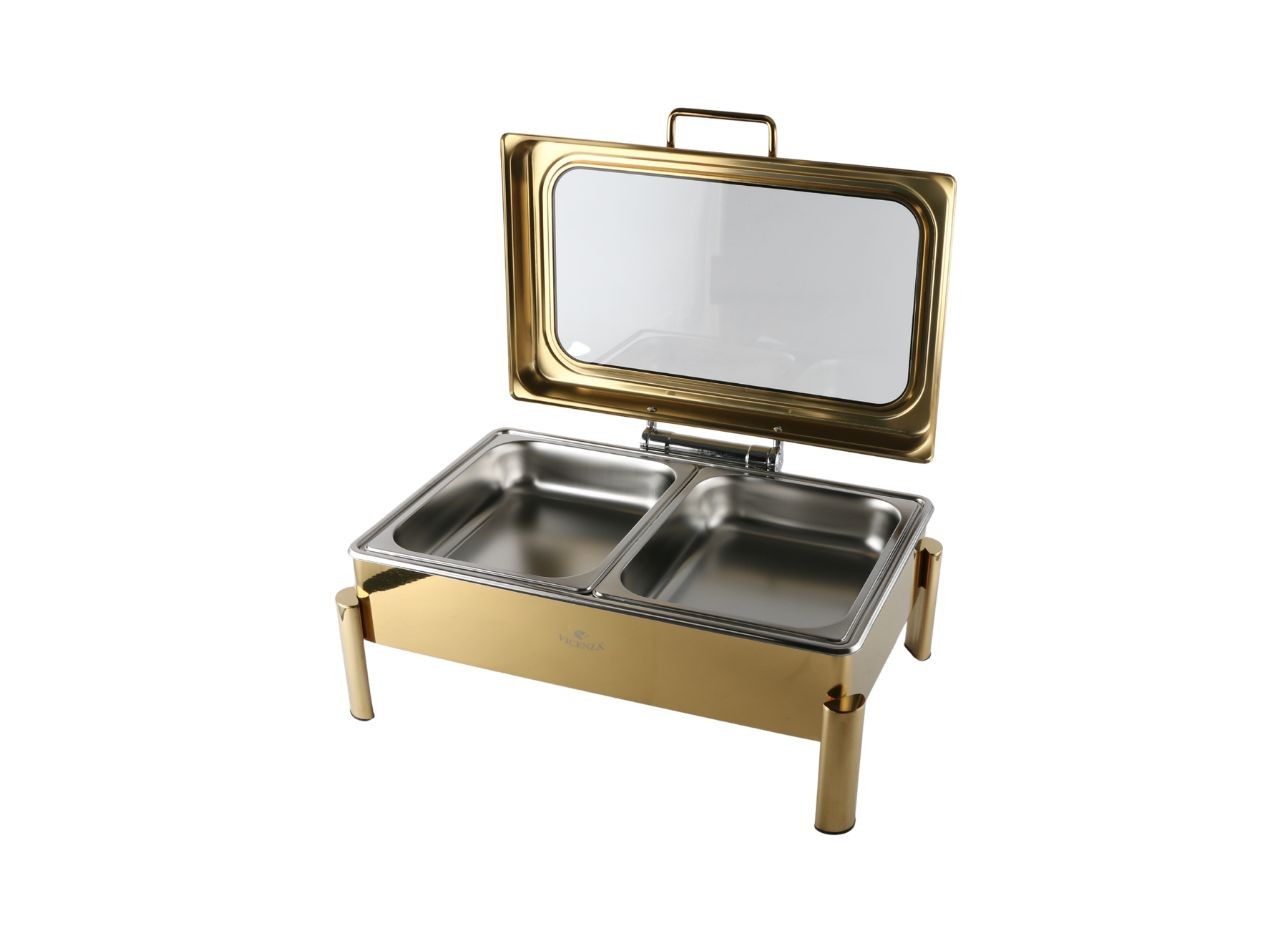 PABLO Hidraulic Chafing Dish 9L Gold VCF011-G